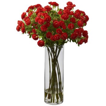 Japanese Silk Flower Arrangement - SKU #1216